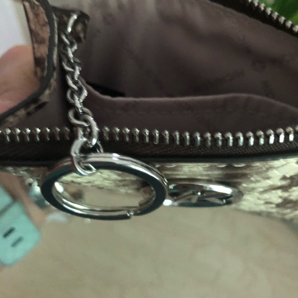 🌻 Michael Kors small coin snake case key ring NEW - Picture 6 of 6